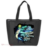 Marlin Fishing Tour Tote Bag thumb 0