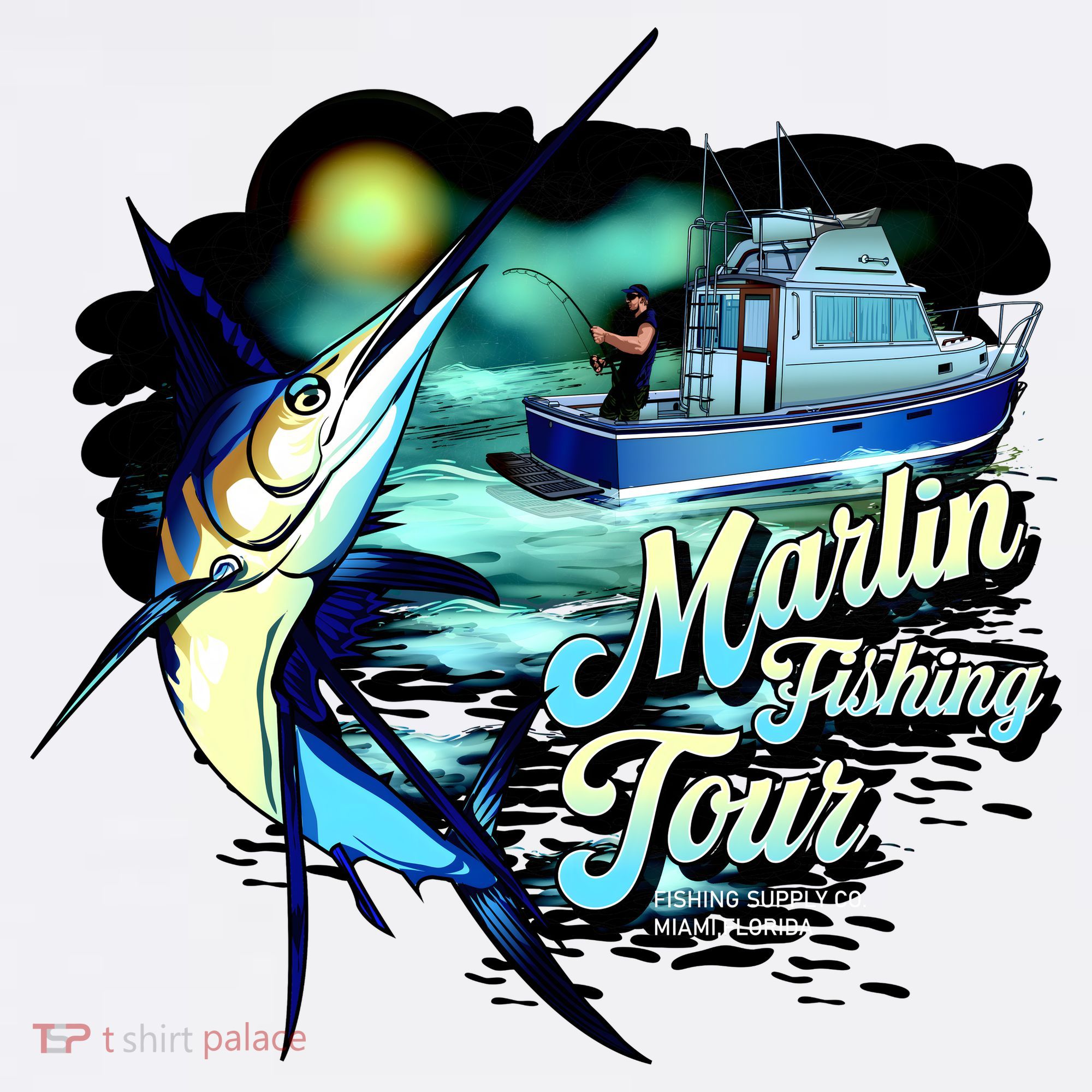 Marlin Fishing Tour Sweatshirt