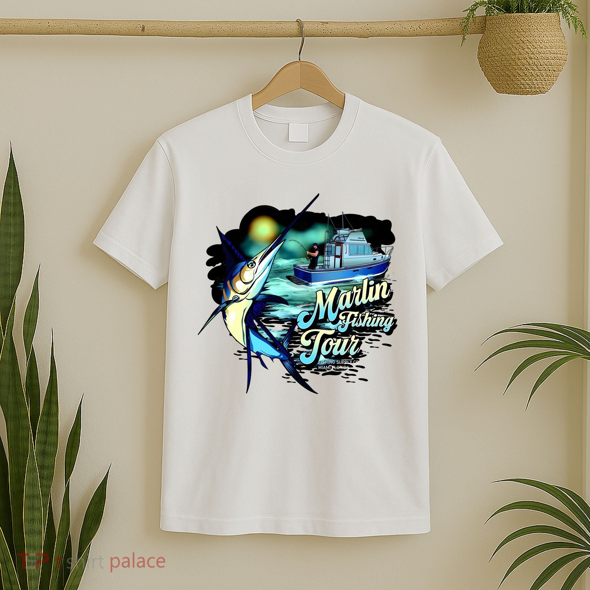 Marlin Fishing Tour T-Shirt