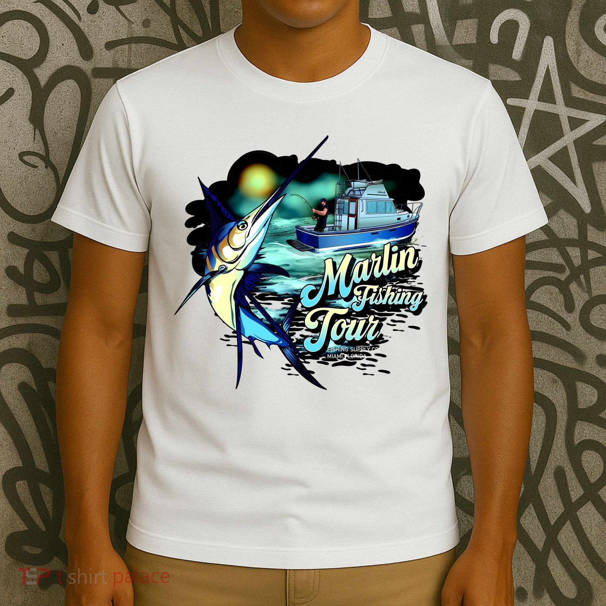 Marlin Fishing Tour T-Shirt