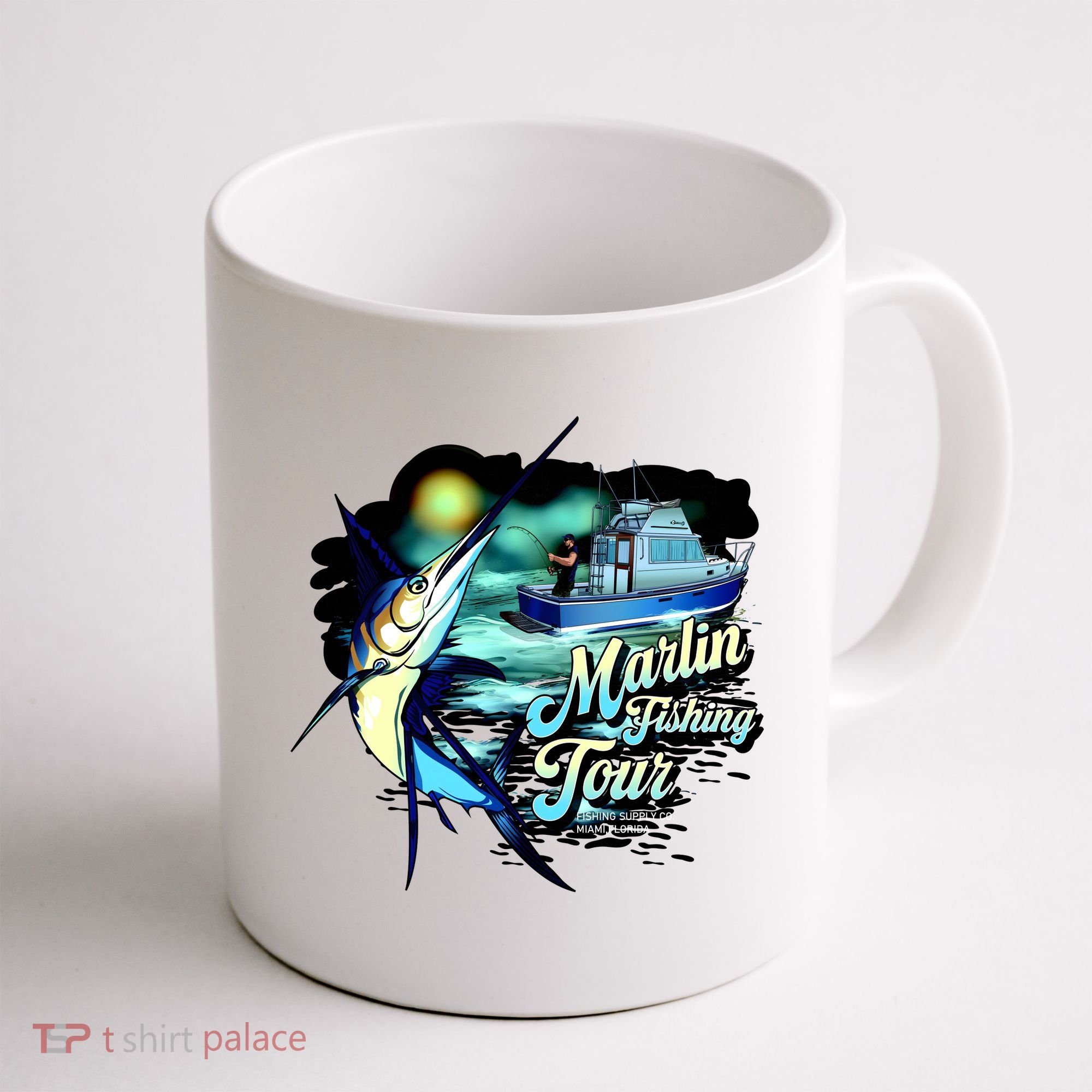 Marlin Fishing Tour Coffee Mug