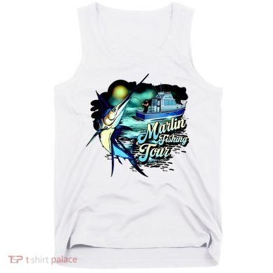 Marlin Fishing Tour Tank Top