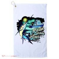 Marlin Fishing Tour Golf Towel thumb 0