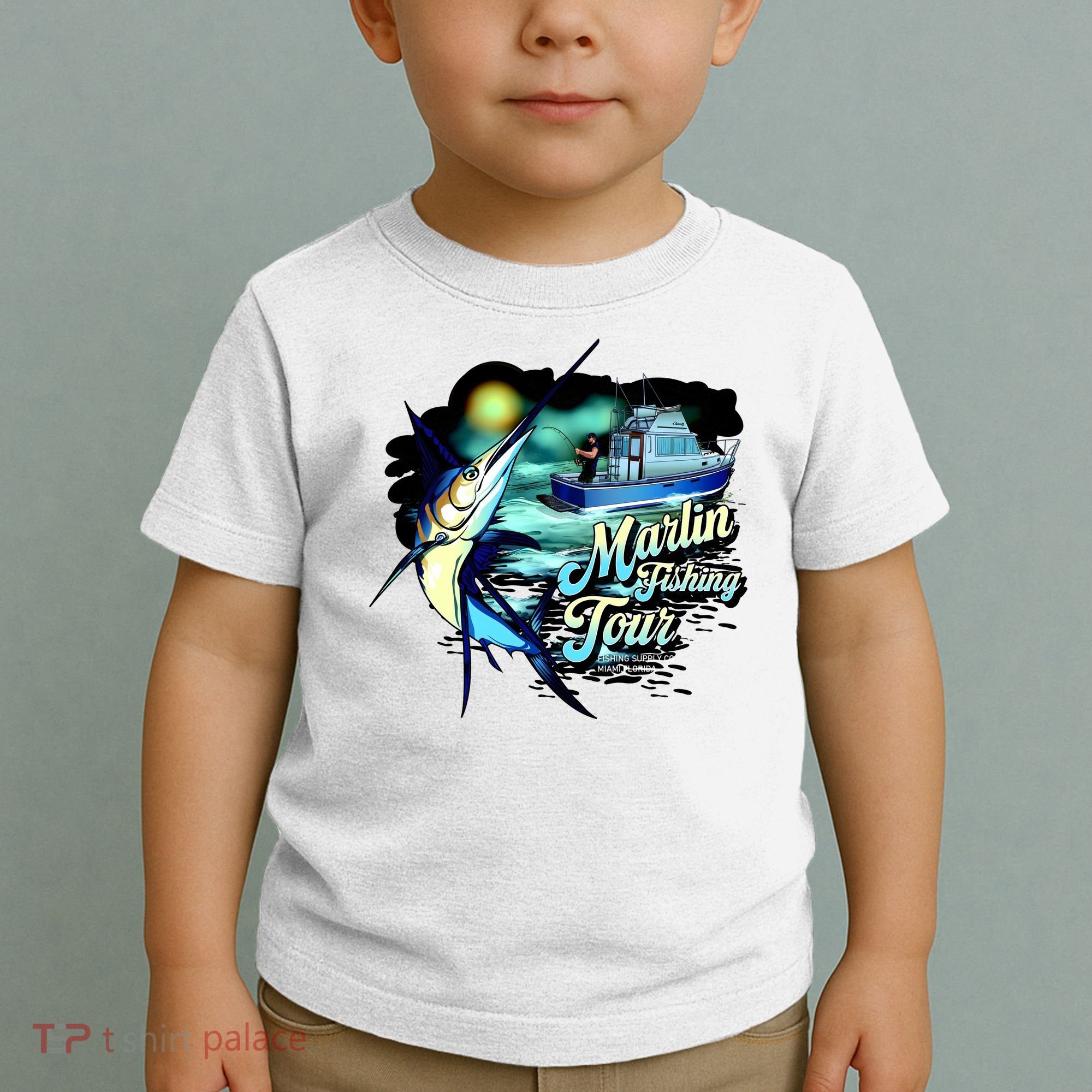 Marlin Fishing Tour Toddler T-Shirt