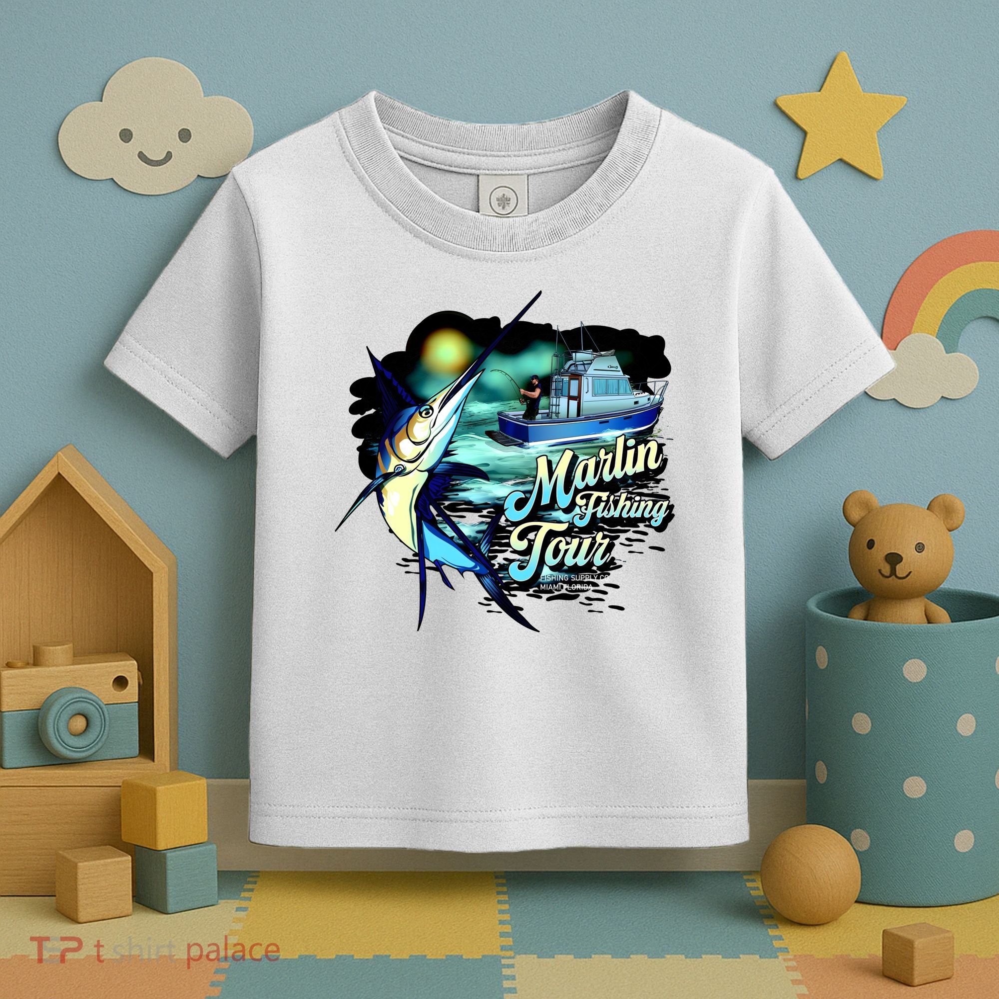 Marlin Fishing Tour Toddler T-Shirt