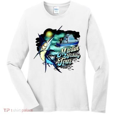 Marlin Fishing Tour Women's Long Sleeve Shirt