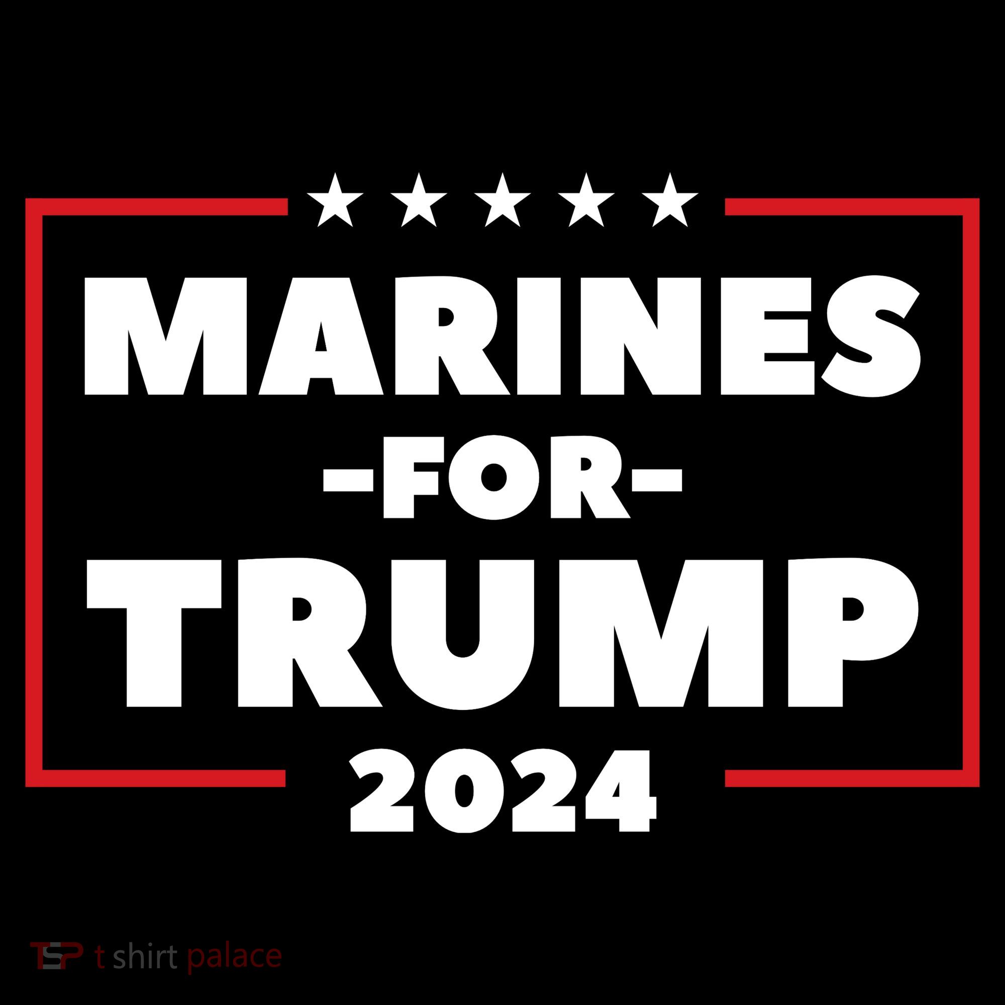 Marines For Trump 2024 Backpack