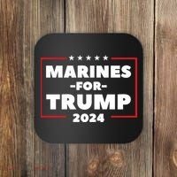 Marines For Trump 2024 Coaster thumb 0