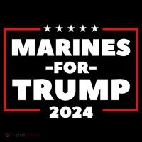 Marines For Trump 2024 Coaster thumb 2