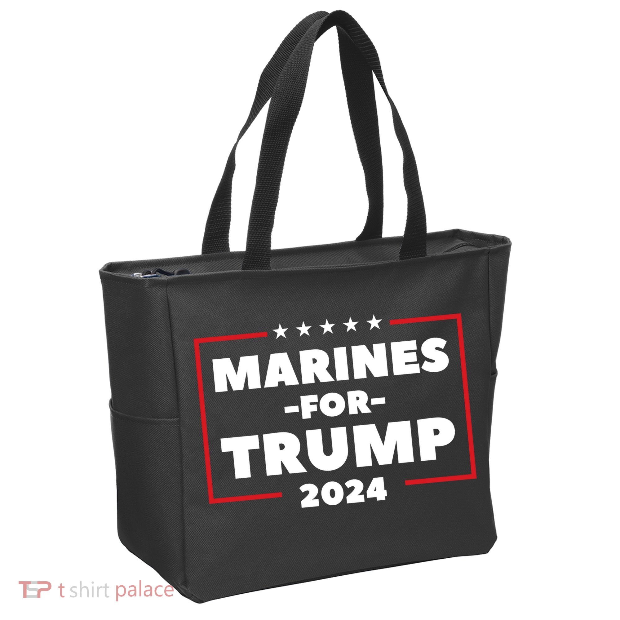 Marines For Trump 2024 Tote Bag