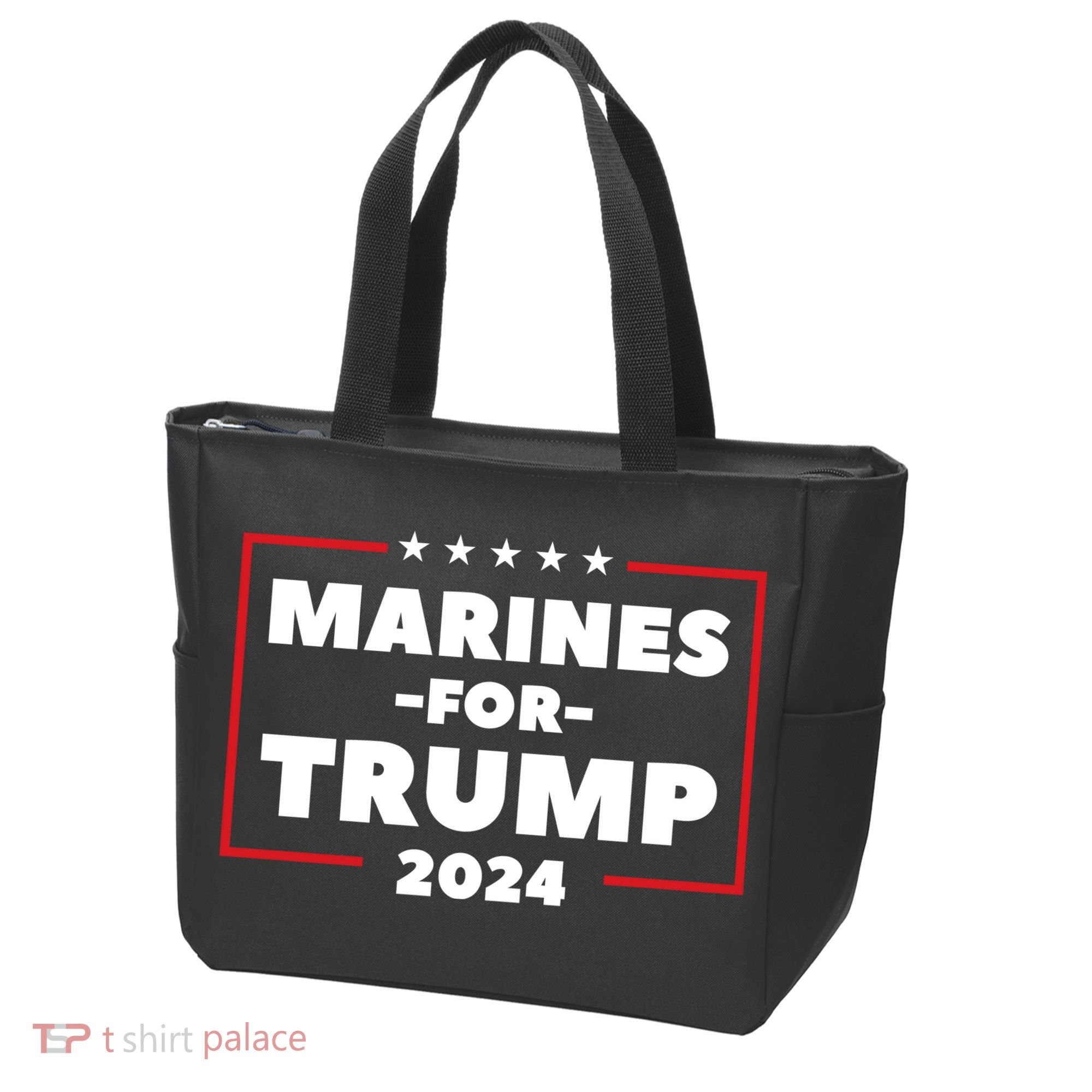 Marines For Trump 2024 Tote Bag