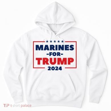 Marines For Trump 2024 Hoodie