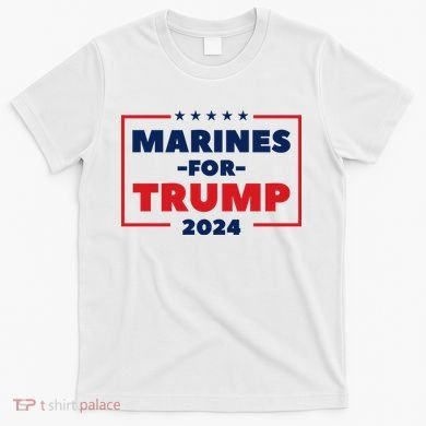 Marines For Trump 2024 T-Shirt
