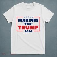 Marines For Trump 2024 T-Shirt thumb 5