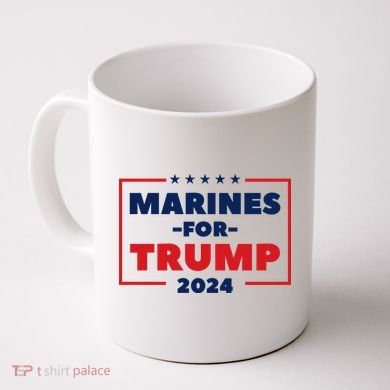 Marines For Trump 2024 Coffee Mug