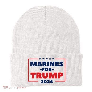 Marines For Trump 2024 Beanie