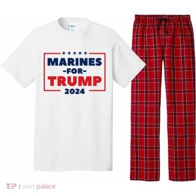 Marines For Trump 2024 Pajama Set