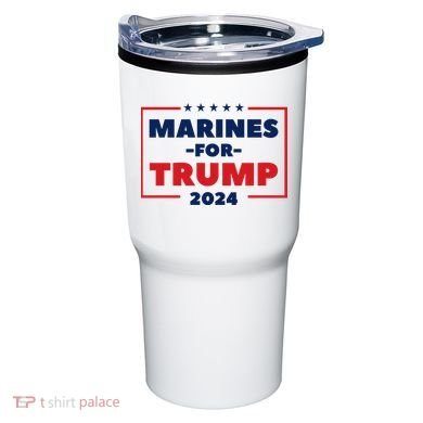 Marines For Trump 2024 Tumbler