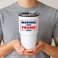Marines For Trump 2024 Tumbler thumb 2