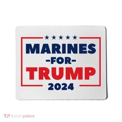 Marines For Trump 2024 Mousepad