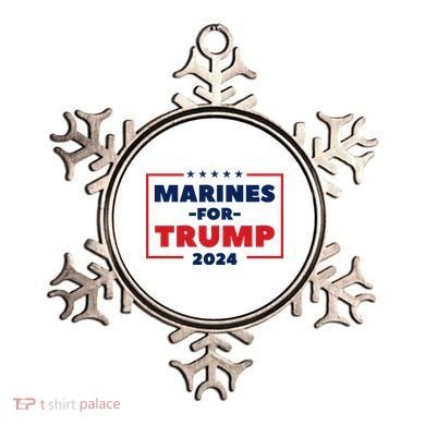 Marines For Trump 2024 Ornament