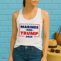 Marines For Trump 2024 Women's Tank Top thumb 2