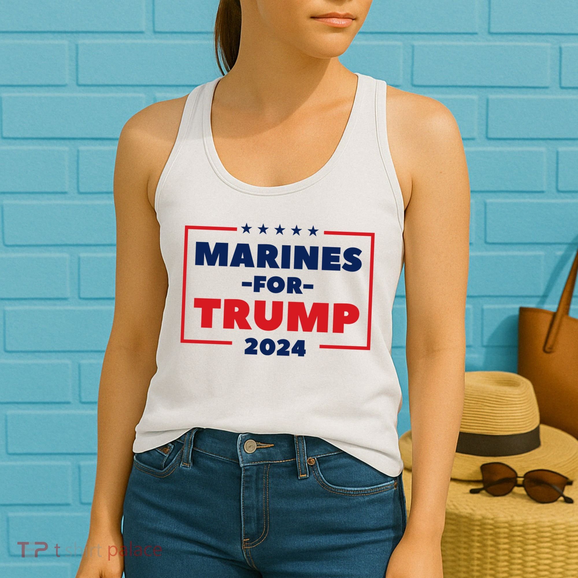 Marines For Trump 2024 Women's Tank Top