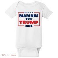 Marines For Trump 2024 Baby Bodysuit thumb 0
