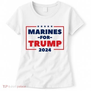 Marines For Trump 2024 Women's T-Shirt
