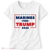 Marines For Trump 2024 Women's T-Shirt thumb 0