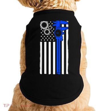 Machinist Flag Tools CNC Machine Operator Machining Doggie Tank