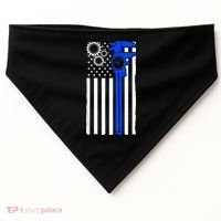 Machinist Flag Tools CNC Machine Operator Machining USA-Made Doggie Bandana thumb 0
