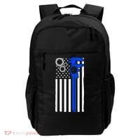 Machinist Flag Tools CNC Machine Operator Machining Backpack thumb 0