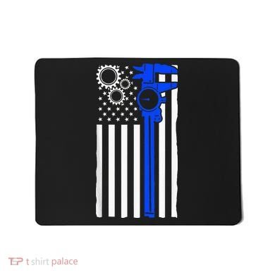 Machinist Flag Tools CNC Machine Operator Machining Mousepad