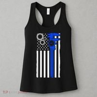 Machinist Flag Tools CNC Machine Operator Machining Women's Tank Top thumb 3