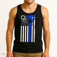 Machinist Flag Tools CNC Machine Operator Machining Tank Top thumb 3
