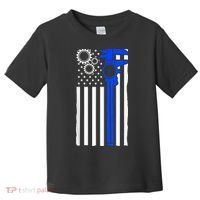 Machinist Flag Tools CNC Machine Operator Machining Toddler T-Shirt thumb 0