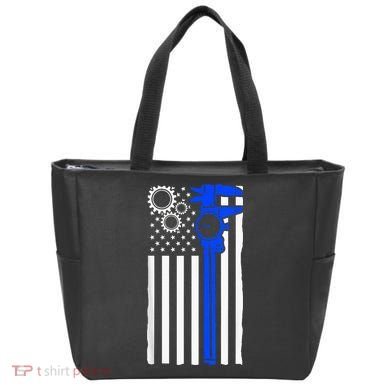 Machinist Flag Tools CNC Machine Operator Machining Tote Bag