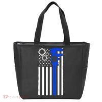 Machinist Flag Tools CNC Machine Operator Machining Tote Bag thumb 0