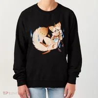 Mischievous Fox Teakitsune Yokai Kitsune Women's Sweatshirt thumb 0