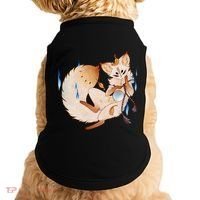 Mischievous Fox Teakitsune Yokai Kitsune Doggie Tank thumb 0