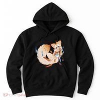 Mischievous Fox Teakitsune Yokai Kitsune Hoodie thumb 0
