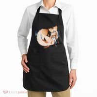 Mischievous Fox Teakitsune Yokai Kitsune Apron thumb 2