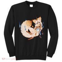 Mischievous Fox Teakitsune Yokai Kitsune Sweatshirt thumb 0