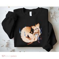 Mischievous Fox Teakitsune Yokai Kitsune Sweatshirt thumb 2
