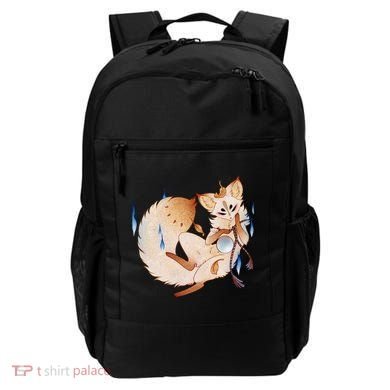Mischievous Fox Teakitsune Yokai Kitsune Backpack