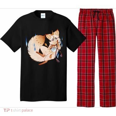 Mischievous Fox Teakitsune Yokai Kitsune Pajama Set