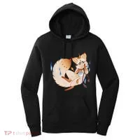 Mischievous Fox Teakitsune Yokai Kitsune Women's Hoodie thumb 0