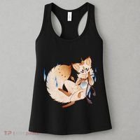 Mischievous Fox Teakitsune Yokai Kitsune Women's Tank Top thumb 3