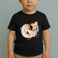 Mischievous Fox Teakitsune Yokai Kitsune Toddler T-Shirt thumb 2